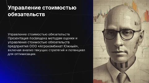 Оценка и управление стоимостью обязательств в агросекторе