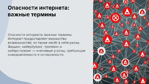Опасности интернета: фишинг, кибербулинг, троллинг и сталкинг