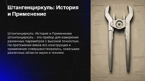 Штангенциркуль: История, Конструкция и Применение
