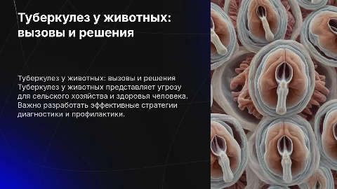 Туберкулез животных