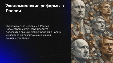 Экономические реформы в России : проблемы и перспективы