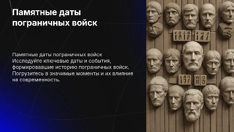 Все памятные даты пограничных войск
