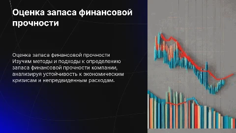 Оценка запаса финансовой прочности