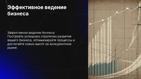 бизнес презентация
