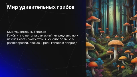 грибы