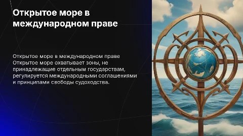 Открытое море (международное частное право)