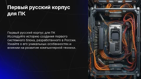 первый русский корпус для системного блока
