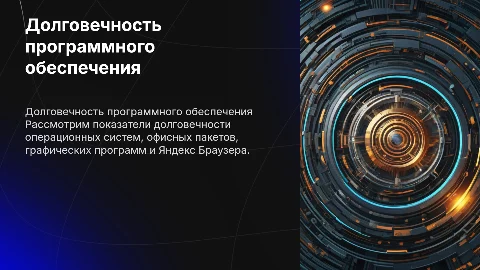 Показатели долговечности программного обеспечения и их анализ