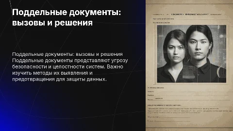 поддельные документы