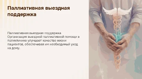 Организация работы в поликлиниках паллиативной помощи