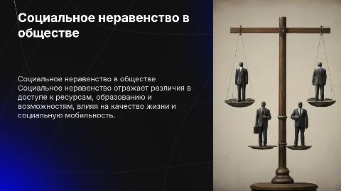 социальное неравенство