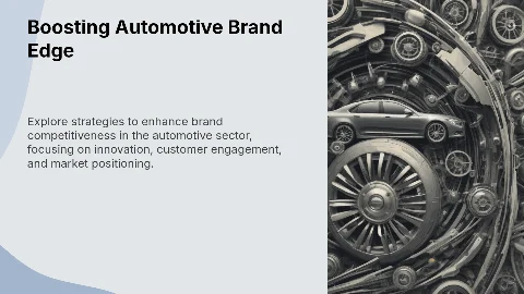 Strengthening Brand Competitiveness in the Automotive Industry