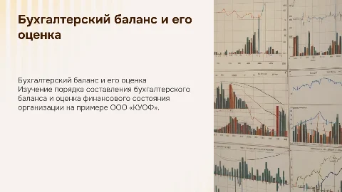 Порядок составления бухгалтерского баланса: пример ООО «КУОФ»