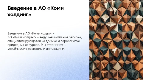 АО «Коми холдинг»