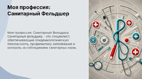 Моя профессия-Санитарный Фельдшер