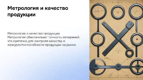 Роль метрологии в управлении качеством продукции