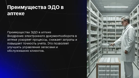 Преимущества внедрения системы электронного документооборота в аптеке