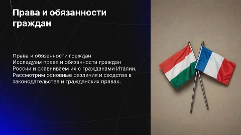 Гражданин Российской Федерации: права и обязанности