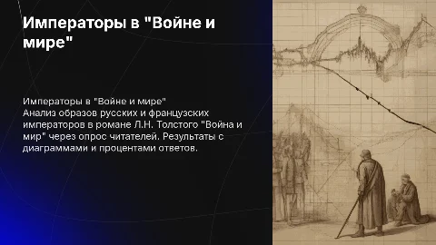 Русские и французские императоры в "Войне и мире"