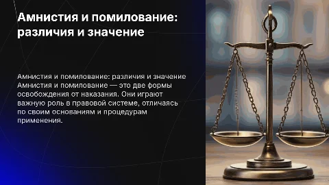 амнистия или помилование