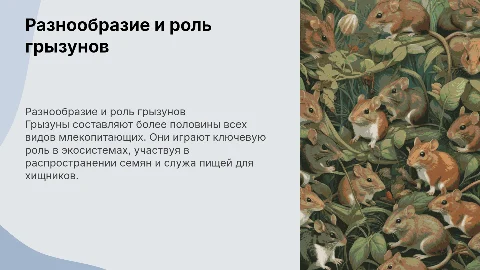 тема отряд грызуны