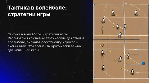 тактические действия в волейболе + изображения схем