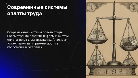 Современные формы и системы заработной платы в МВД России