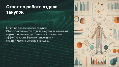 Отчет по работе отдела закупок