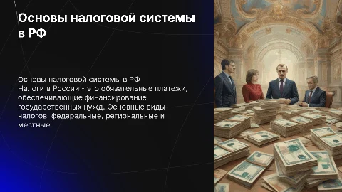Налоги в РФ: основные аспекты и экономическое значение