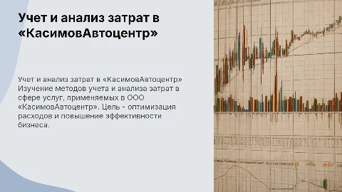 Учет и анализ затрат в ООО «КасимовАвтоцентр»