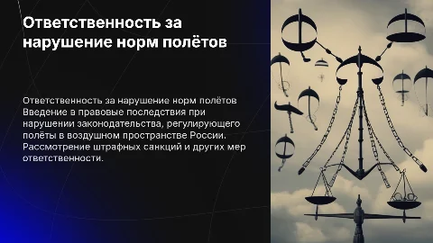 Ответственность за нарушение законодательства в авиации России