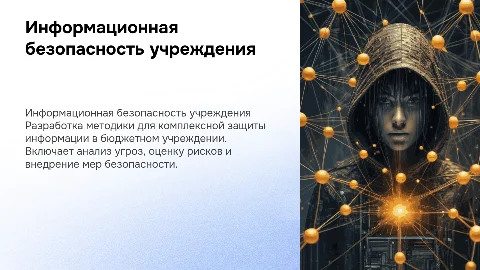 Методика обеспечения информационной безопасности бюджетного учреждения
