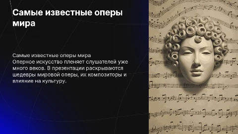 самые известные оперы мира