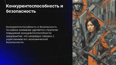 Презентация для защиты дипломной работы по конкурентоспособности