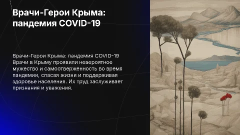Врачи-Герои в Крыму: во время пандемии коронавирус