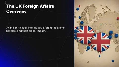 Инфографика по теме UK Foreign Affairs