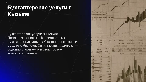 Предоставление бухгалтерских услуг в г. кызыле