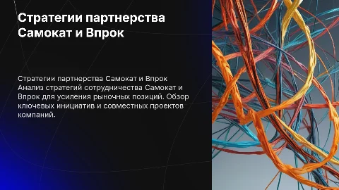 Стратегии партнеров Самокат и Впрок