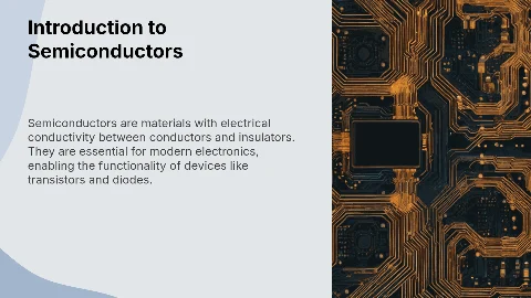 Semiconductors