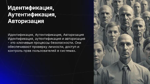 Различия между идентификацией, аутентификацией и авторизацией