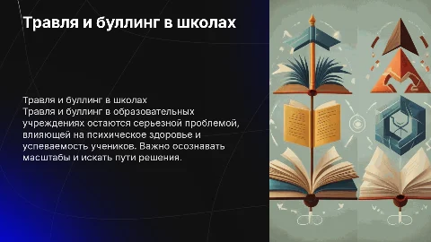 проблема травли ибуллинга в образовательных учереждениях