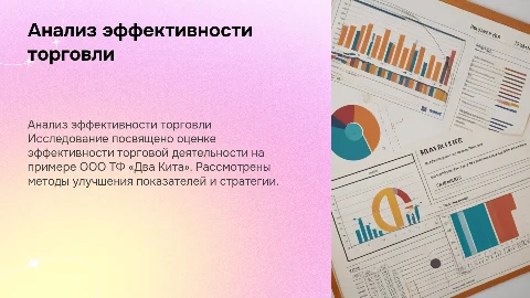 Анализ эффективности торговой деятельности ООО ТФ «Два Кита»