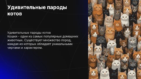 пароды котов