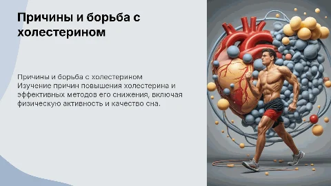 Причины повышенного холестерина и методы борьбы с ним