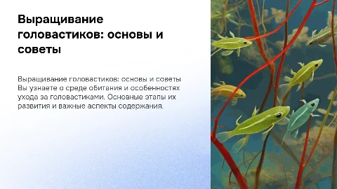 выращивание головастиков