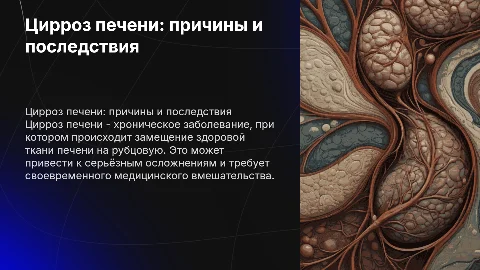 цирроз печени