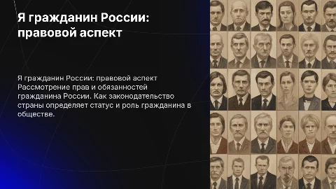 Я гражданин России с точки зрения права