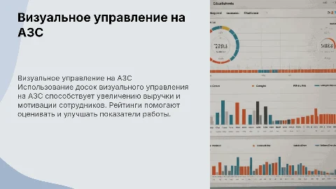 Доска визуального управления на АЗС для увеличения выручки