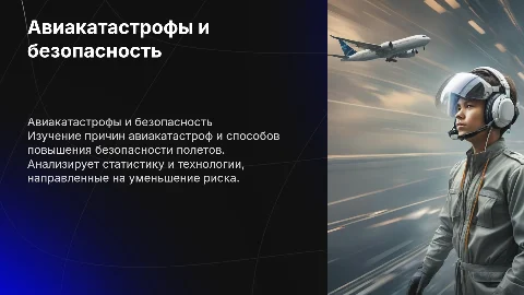 Авиакатастрофы и безопасность