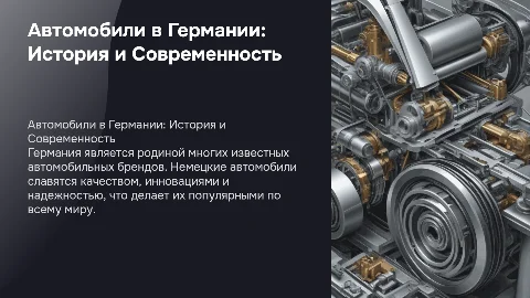 Автомобили в Германии